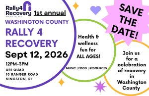 Rally for Recovery Flyer